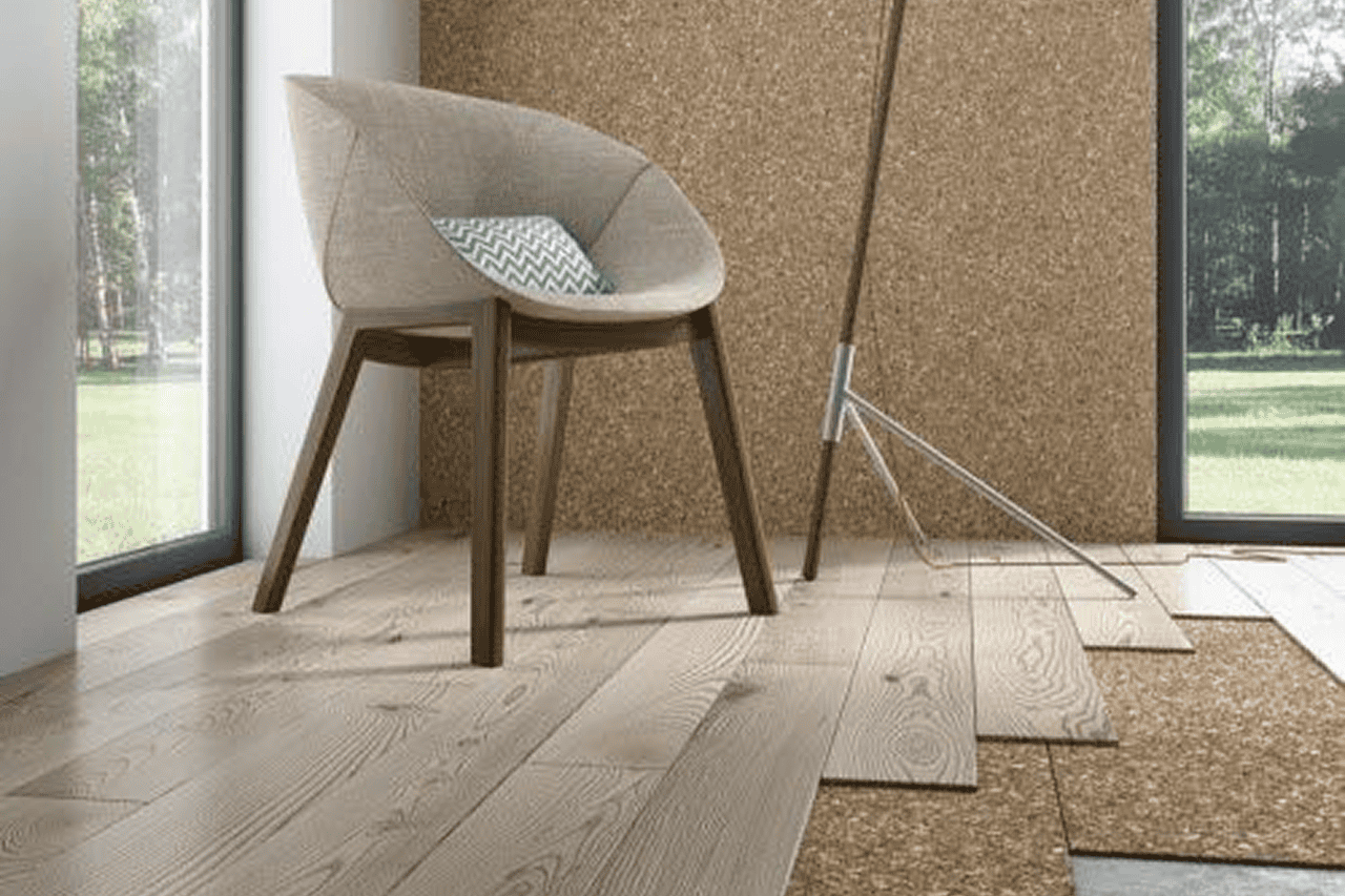 Mantar ve kauçuk altlık zemin kaplama malzemesi - Ahşap, laminant ve seramik zeminler için yüksek performanslı altlıklar